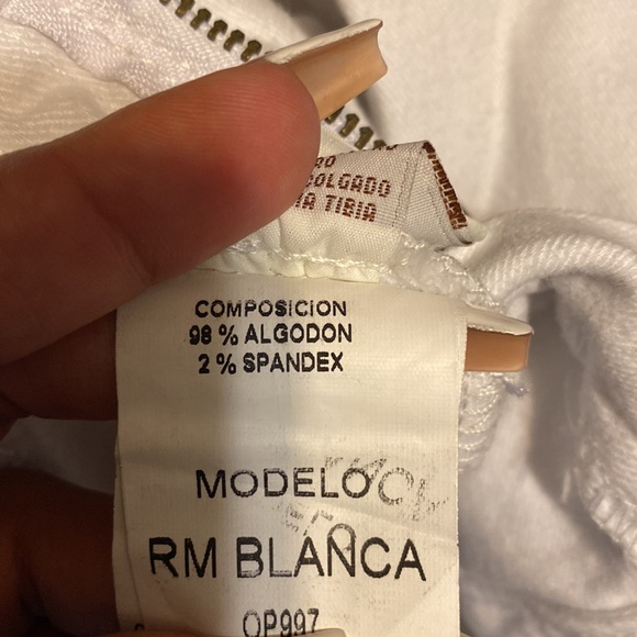 White Denim Pants - Picture 10 of 10